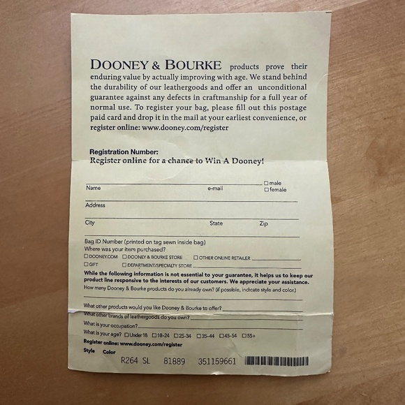 Dooney and Bourke Grey Pebble Crossbody Purse Handbag Gently Used - Picture 8 of 10